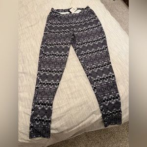 Torrid skull print leggings, size 1, new with tags